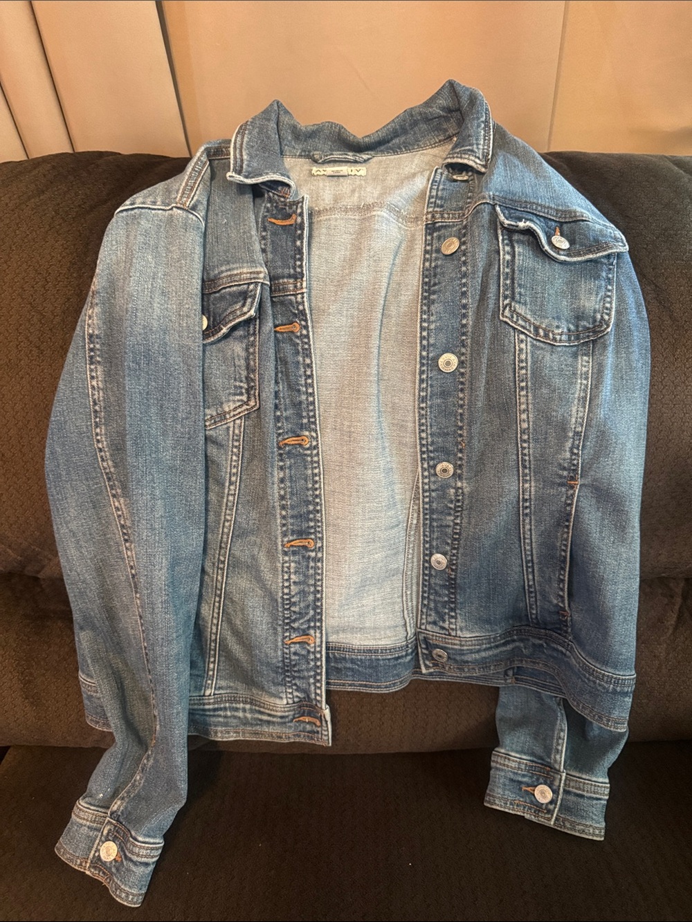 Ava & Viv Light Blue Denim Jacket - Classic Trucker Style